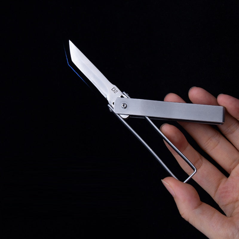 D2 Folding Stainless Steel Blade Knife