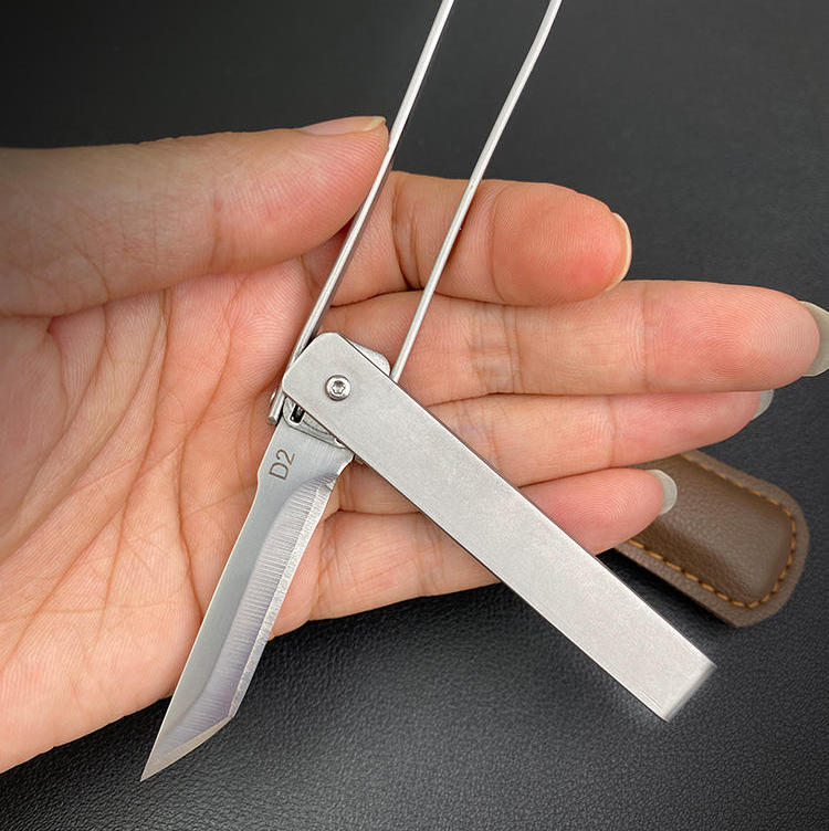 D2 Folding Stainless Steel Blade Knife