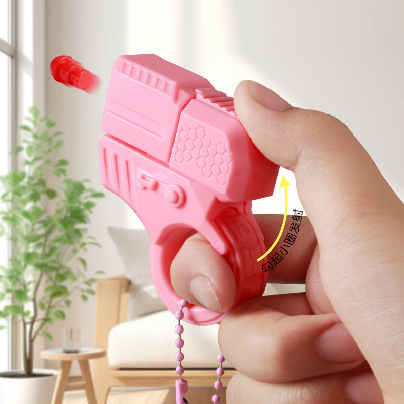 EDC Finger Ring Toy Gun