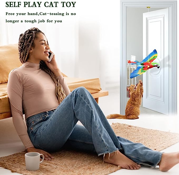 Flying Bird Toy For Cats