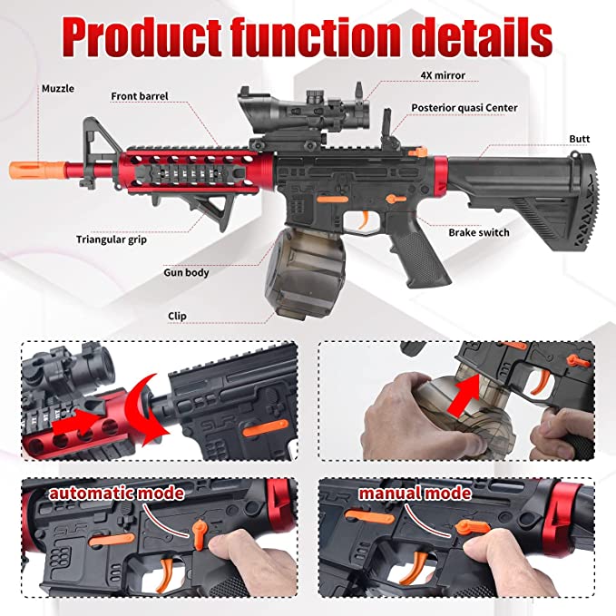 M4a1 Electric Splatter Ball Blaster