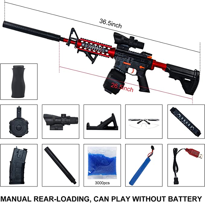 M4a1 Electric Splatter Ball Blaster