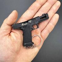 Thumbnail for Mini Combat Master 2011 Shell Ejection Toy Gun Keychain