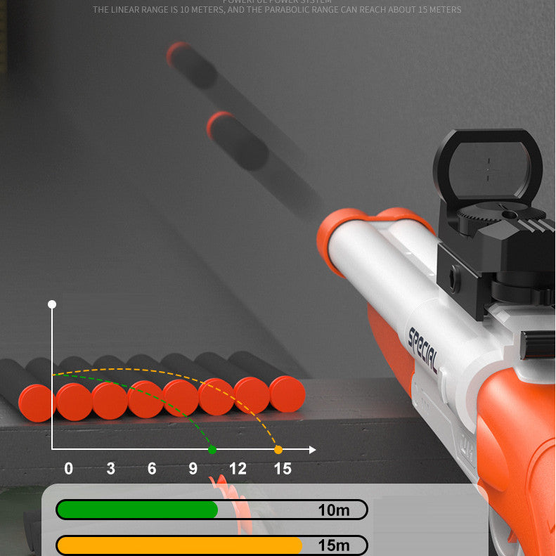 S686 Double Barrel Soft Bullet Shotgun Toy Gun