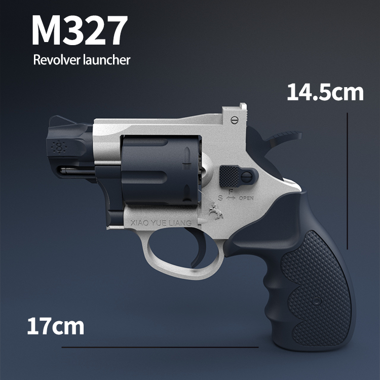 Smith & Wesson M327 Revolver Soft Bullet Toy Gun