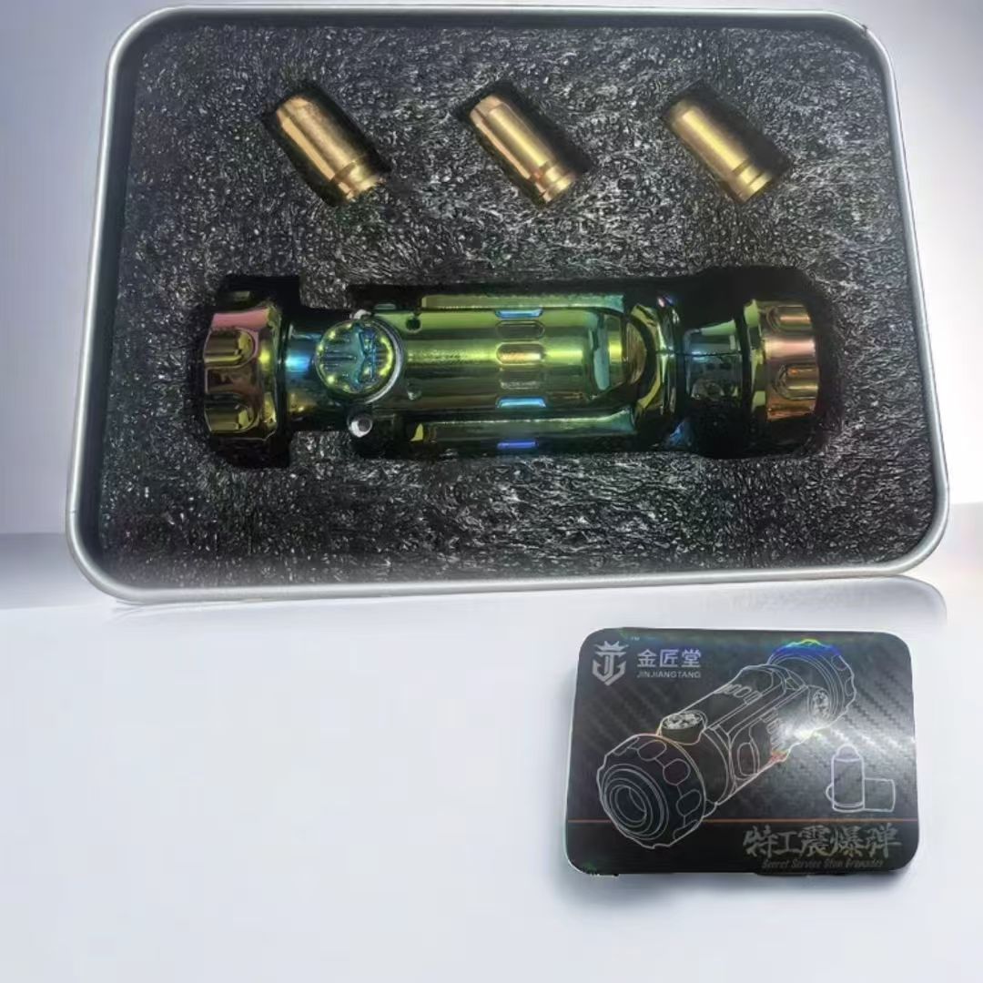 Stun Grenade Shell Ejecting Fidget Toy Gun