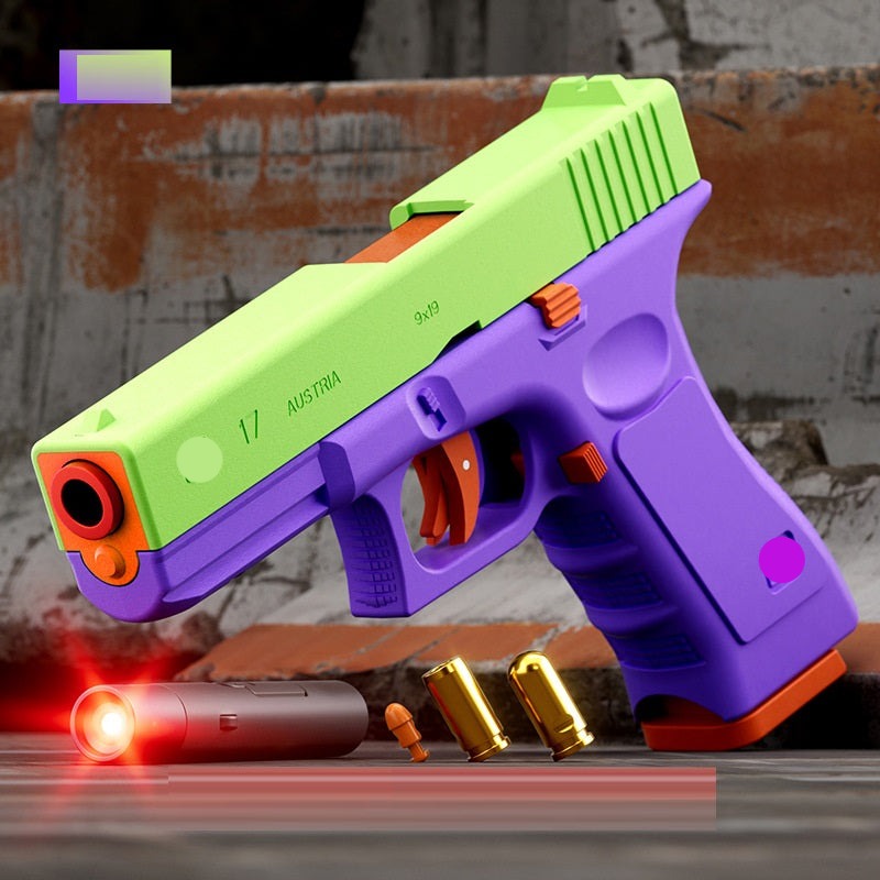 G****k Auto Shell Ejection Blowback Laser Toy Gun