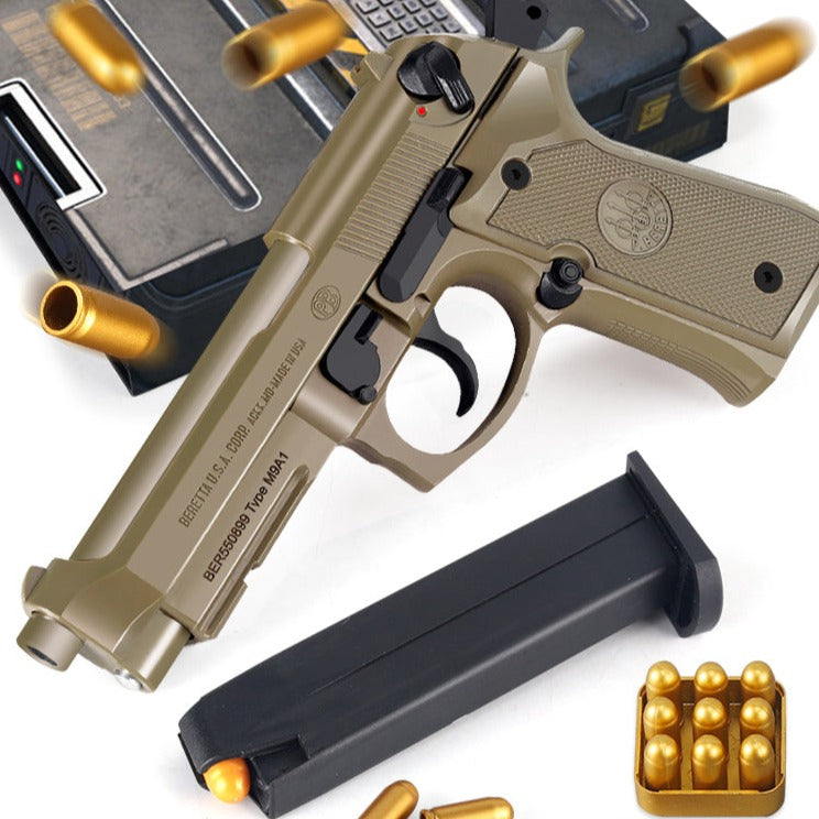 ALLOY EMPIRE Beretta M92 A1 Shell Eject COLLECTOR Toy Gun 1:2 Mini Guns Not  Goat