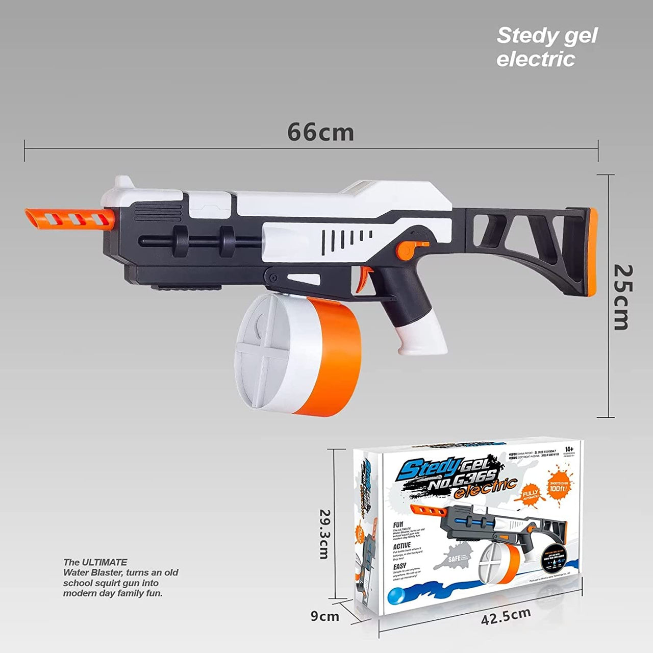 G36S Gel Blaster with Drum